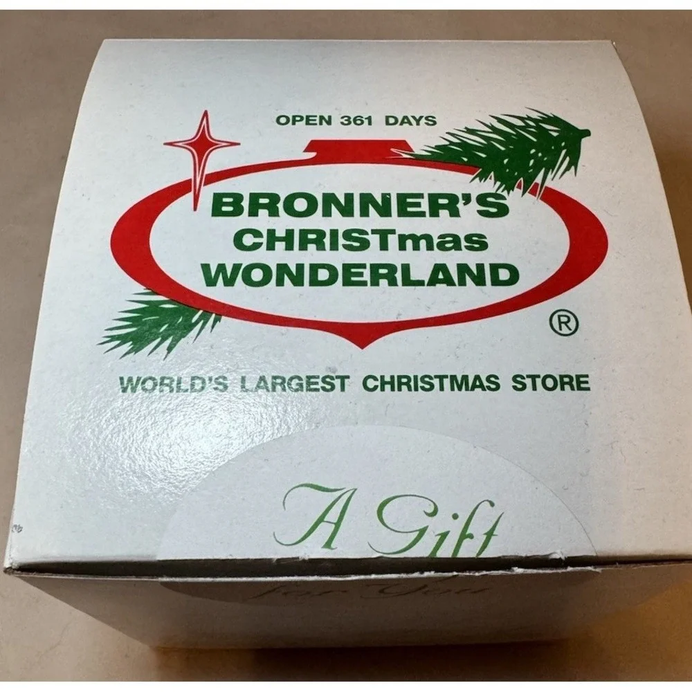 New Bronners Christmas Wonderland Merry Bright Ornament Christmas Pink‎